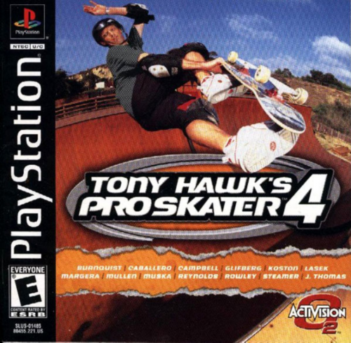 Tony Hawks Pro Skater 4 (USA) Cover